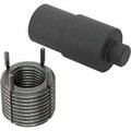 Bsc Preferred Black-Phosphate Steel Key-Locking Inserts with Installation Tool Thick Wall 1/2-20 Thread Size 90245A056